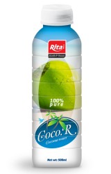 مو 500ml سفارشی کردن برچسب خالص نارگیل آب